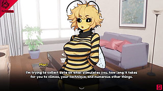 New student Mari Gives the Professor A Handjob (Part One)