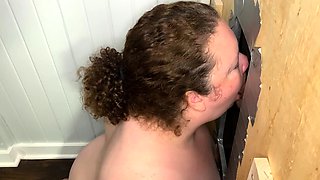 Glory Hole Blowjobs and Brunettes