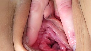 Chubby Brunette Big Boobs Dildo Masturbation