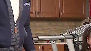 Casting Teen Riding on a Huge Cock and Cumshot