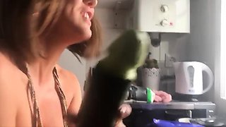 Sexy webcam brunette with big boobs
