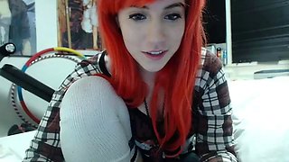 Emo Teen Becka Solo Webcam Masturbation Porn
