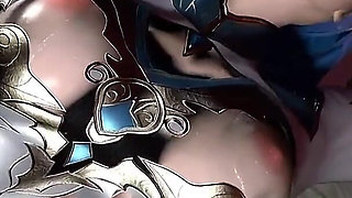 Beauty Neural Goddess in Thicc Form - 3D Animation Hentai