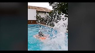 This Is a Small Compilation of Some Recordings About Me in the Swimming Pool