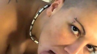 Sex in bedroom with pussy licking, toe sucking and cum swallow
