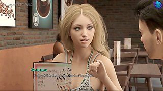 Sexy anime werewolf in a wild cartoon sex adventure