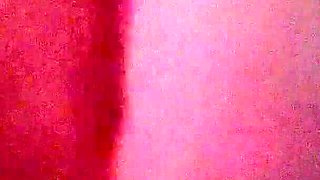 Tight Teen Fucks Herself with a Huge Black Dildo