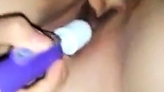 Korean BBW Sub Squirts for Her Two Masters