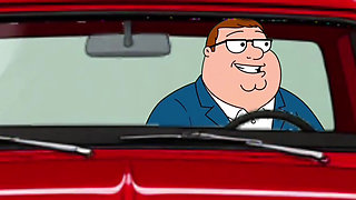 Cream Donuts. Adult Cartoon