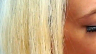Penny's Nylon Stocking Handjob Fun