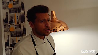 Angel Rush's Steamy Kitchen Affair Fuels Wild Passion