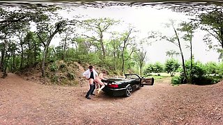 Stacy Snake enjoys fucking her man in the car