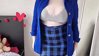 You Fantasize About Your Sexy Co-worker Undressing and Bending Over, Exposing Her Perfect Curves, Fingering Her Perfecr Pussy