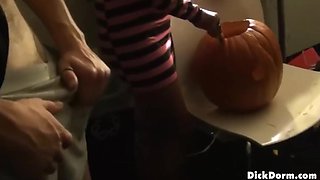 Festive Glory Hole Antics