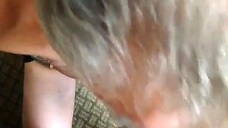 Older Guy Sucks Asian Cock
