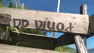 Hot Beach Cuckold Action with Joy Cardozo & Bruna Black - Creampie Gangbang Fun