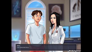 Summertime Saga Lucky Anon Gets to Have Sex with His Doctor