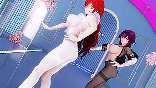 [MMD] Collapse Iron Multi-person naked dance
