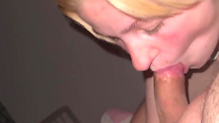 Girlfriend giving me another blowjob