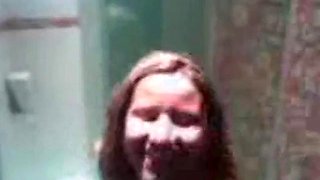 Hot little blonde slut moaning and enjoying giving her pussy to her lover at the motel: Porn