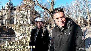 Pussy licking scene with matchless Matt Bird and Porno Dan from Immoral Family