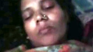 Indian MILF's Shaved Pussy Fucked Hard by Boyfriend