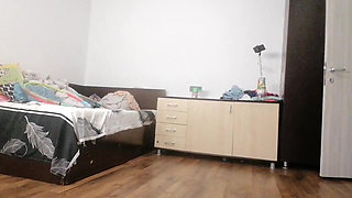 Sexy Wife Workout at Home Naked