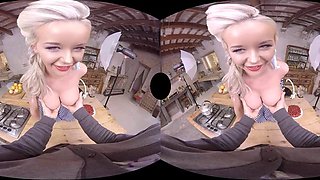 Rachele Richey Kitchen: Big Tits, Blowjob  Blonde VR Porn