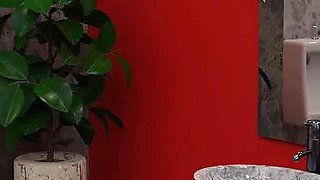 Mastering the Pink Box: Hot Girl Got Deepthroated and Big Facial Cumshot in the Toilet - Episode 12