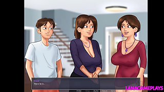 Steamy animated adventures with the landlady and the neighbors' wife