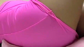 Girls-only Apartment in Japan Skinny Girl Exercising in T-shirt with Natural Tits Sticking Out and Miniskirt with Hole in Back