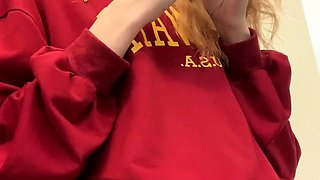 Amateur Facial For Teen Brunette