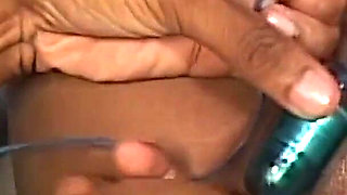 Black Horny Stepsisters' Licking & Strap-on Pussy Pounding Frenzy