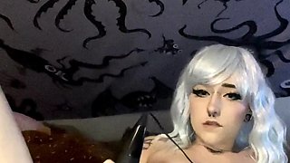 Skinny Blonde Teen Anal amp Vaginal Toys DP
