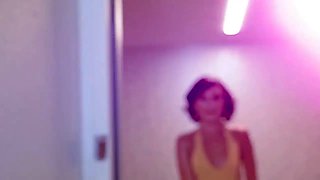 Hot 19yo babe nails matured guys