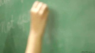 Samantha Rone and Dana Vespoli Try Anal at School