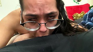 Amateur blondes pov blowjob and hardcore fun with lucky dude