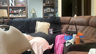 Always with a Mouth Full. Starts with Pegging but Then He Gets a Blow Job.