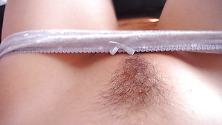 Pov playing with my smooth pussy in extreme close up