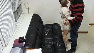 Hidden Sex In The Office With Married Secretary