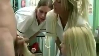Cfnm Nurses Tugging Dick And Cant Get Enough