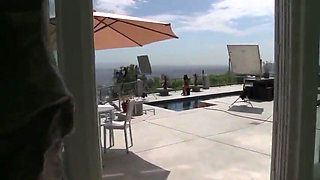 Alluring redhead babe with amazing body gets fucked and facialized