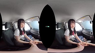 Riko Hashimoto - 8 Minutes Of Wild Car Sex In The Parking Lot Before My Parents Get Back