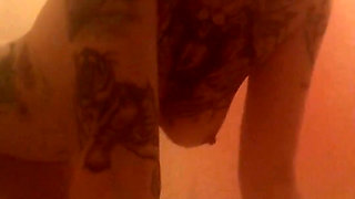 Soaking wet testing out the waterproof features on my phone