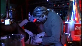 This Slutty MILF Takes a Young Cock at the Bar