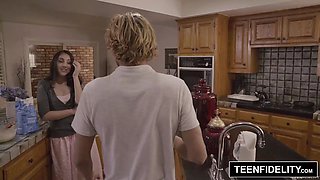 TEENFIDELITY Good Girl Nickey Huntsman Gets Naughty After Bible Study