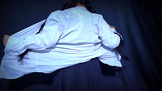 Horny college girl badly fucking by her teacher after vacation