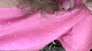 My hairy pussy and big clit