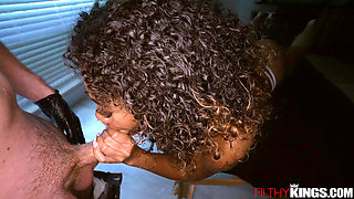 Ebony Gets the Perfect Oil Treatment