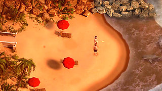 Treasure of Nadia - Ep 98 - Masturbation on the Beach by Misskitty2k